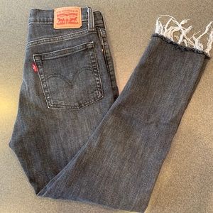 Levi’s wedge skinny jeans